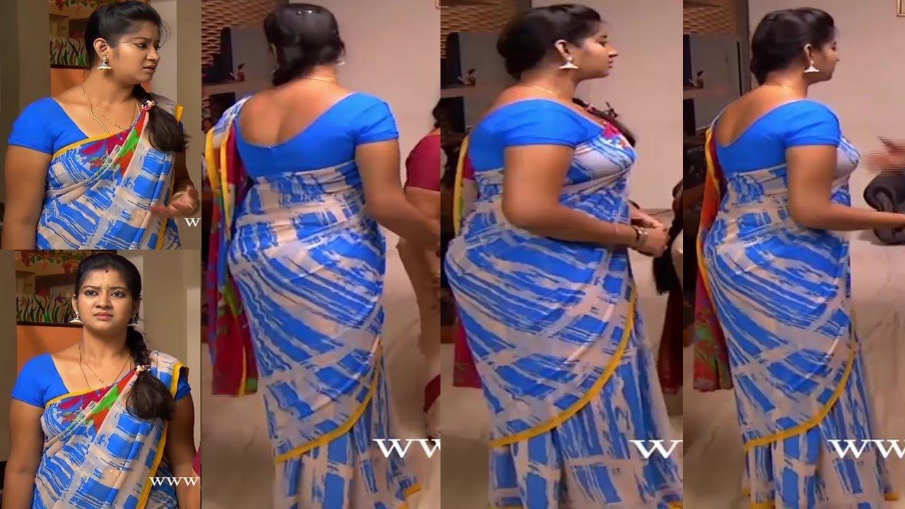 Tamil serial actress avanika hot navel scene in saree priyamani